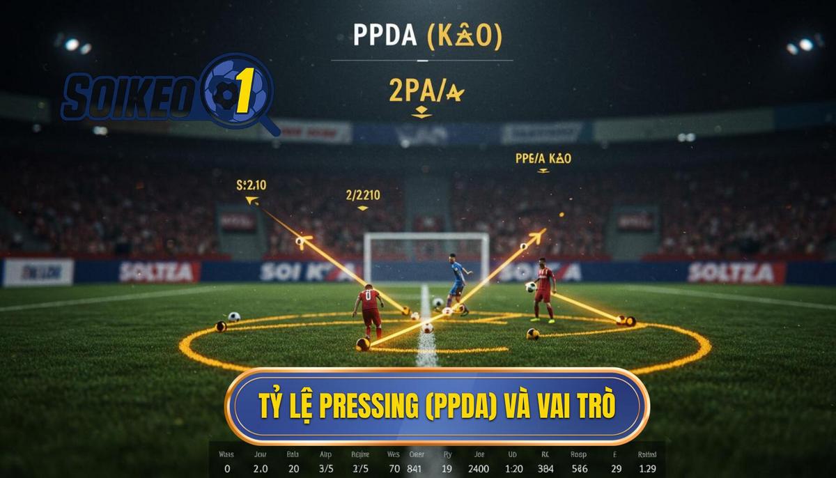 Định Nghĩa và Tầm Quan Trọng của Tỷ Lệ Pressing (PPDA)