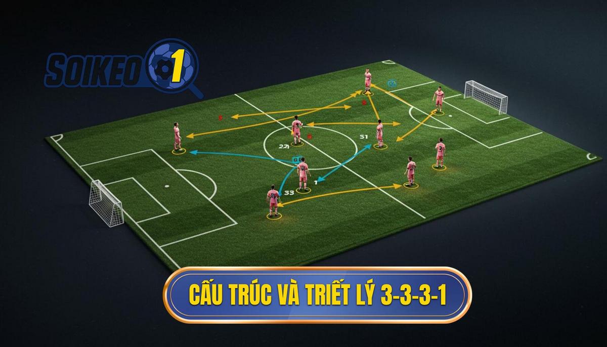 Phân Định Cấu Trúc và Triết Lý Cốt Lõi của 3-3-3-1