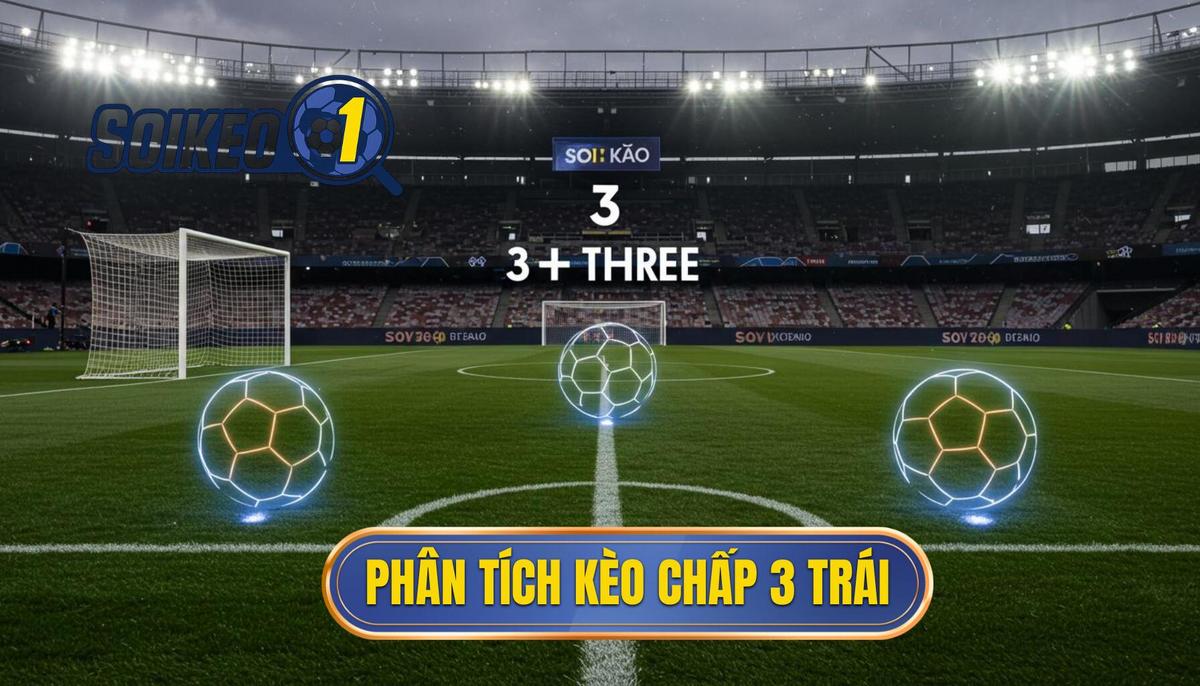 Phân Tích Chuyên Sâu Về Kèo Chấp 3 Trái