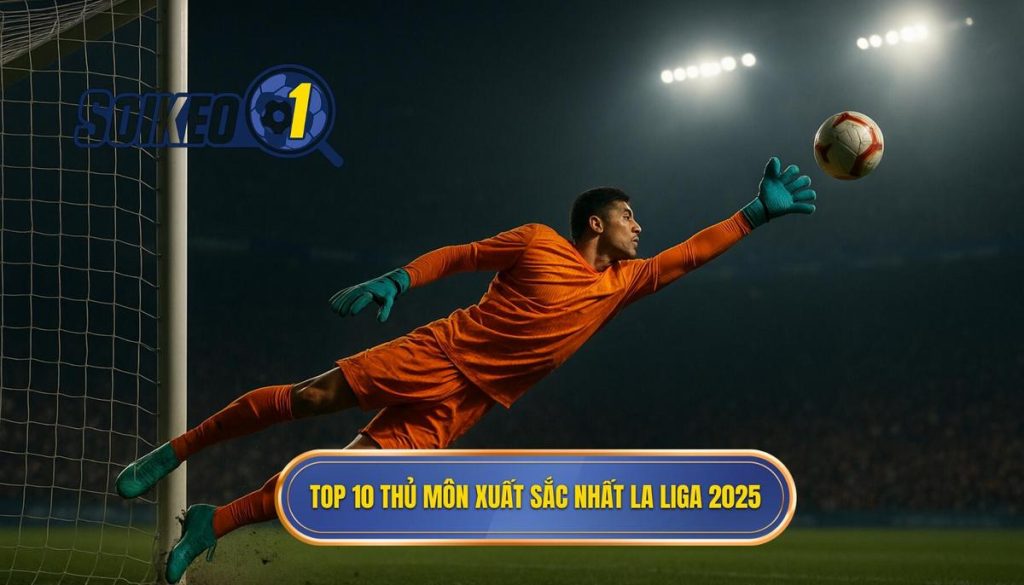 Top 10 thủ môn xuất sắc nhất La Liga 2025