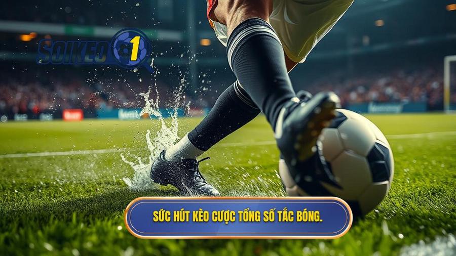 Sức hút kèo cược tổng số tắc bóng