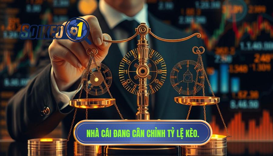 Nhà cái đang cân chỉnh tỷ lệ kèo