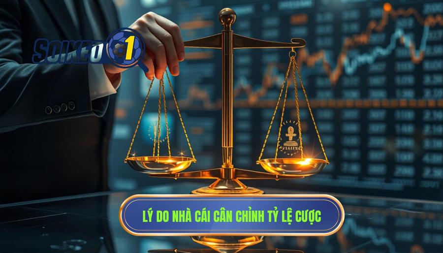 Lý do nhà cái cân chỉnh tỷ lệ cược